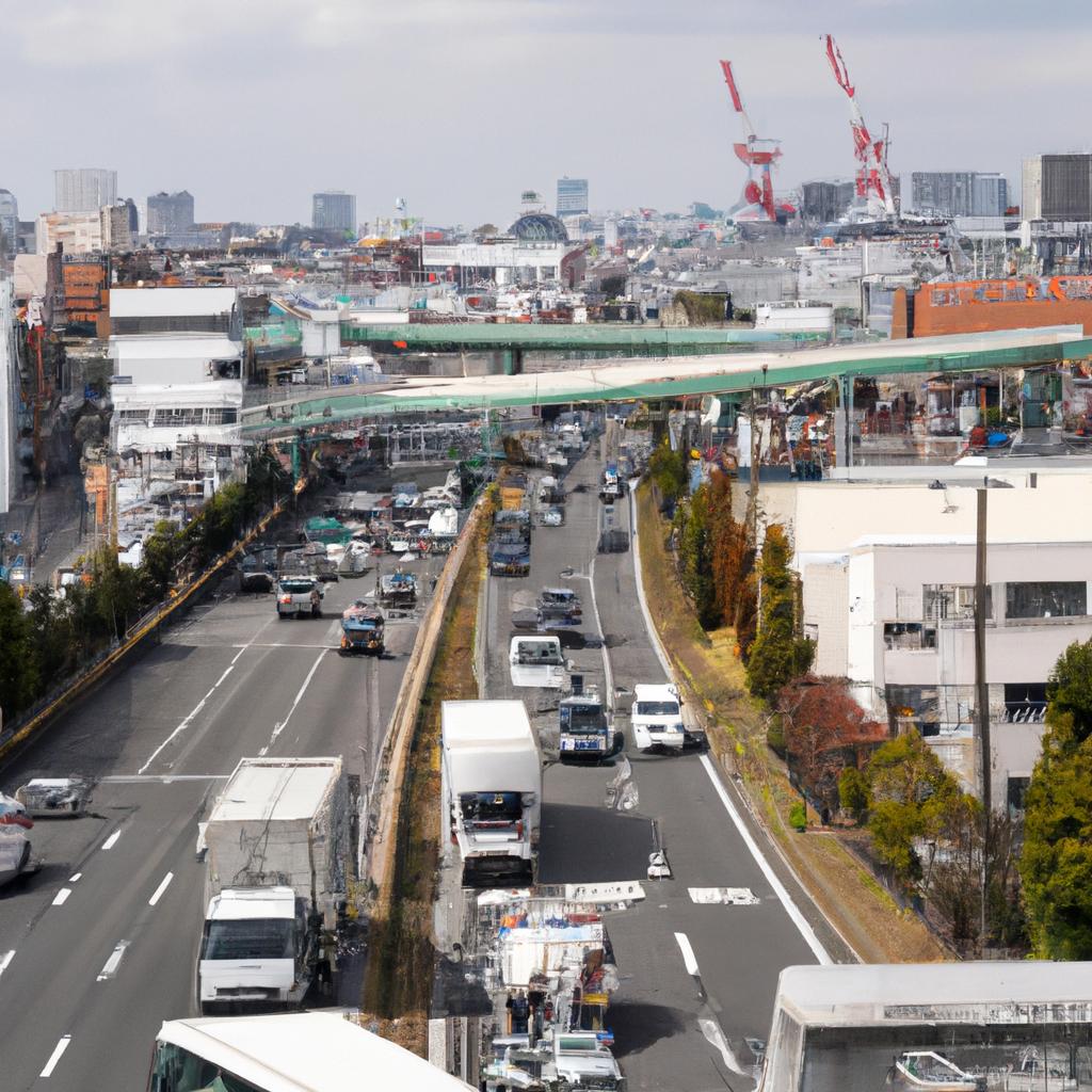 町田市を中心とした広範な配送エリア