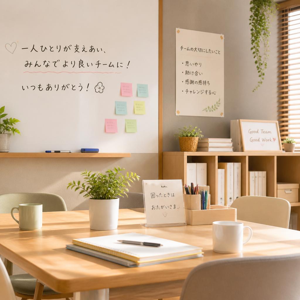 チームで支え合う環境