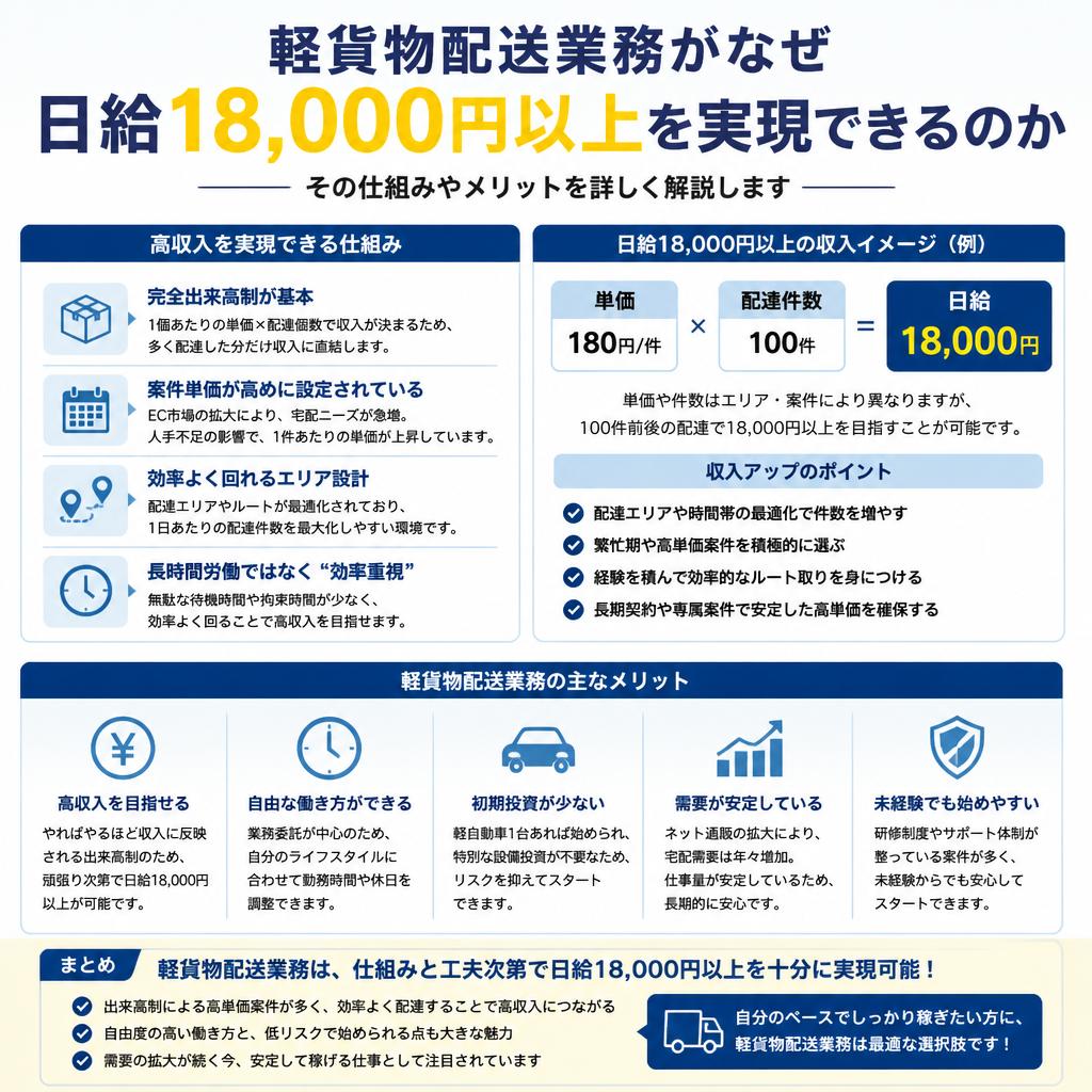 日給18,000円を目指せる理由