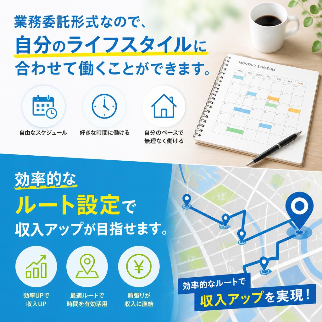 4. 自分のペースで働ける柔軟な働き方
