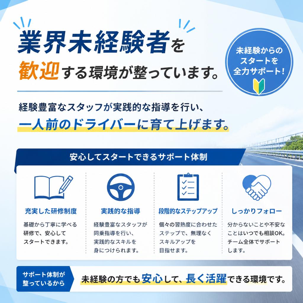 未経験者歓迎！