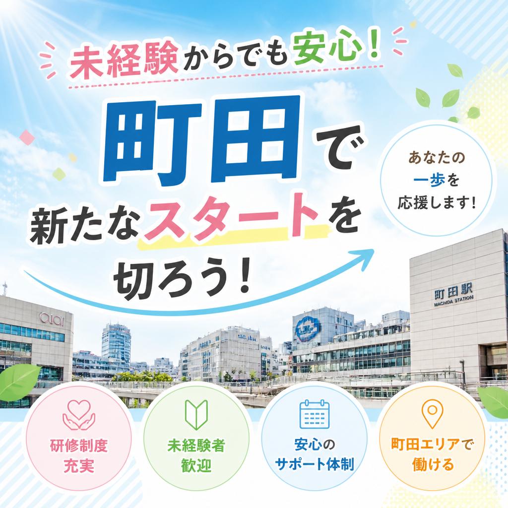未経験からでも安心！町田で新たなスタートを切ろう！
