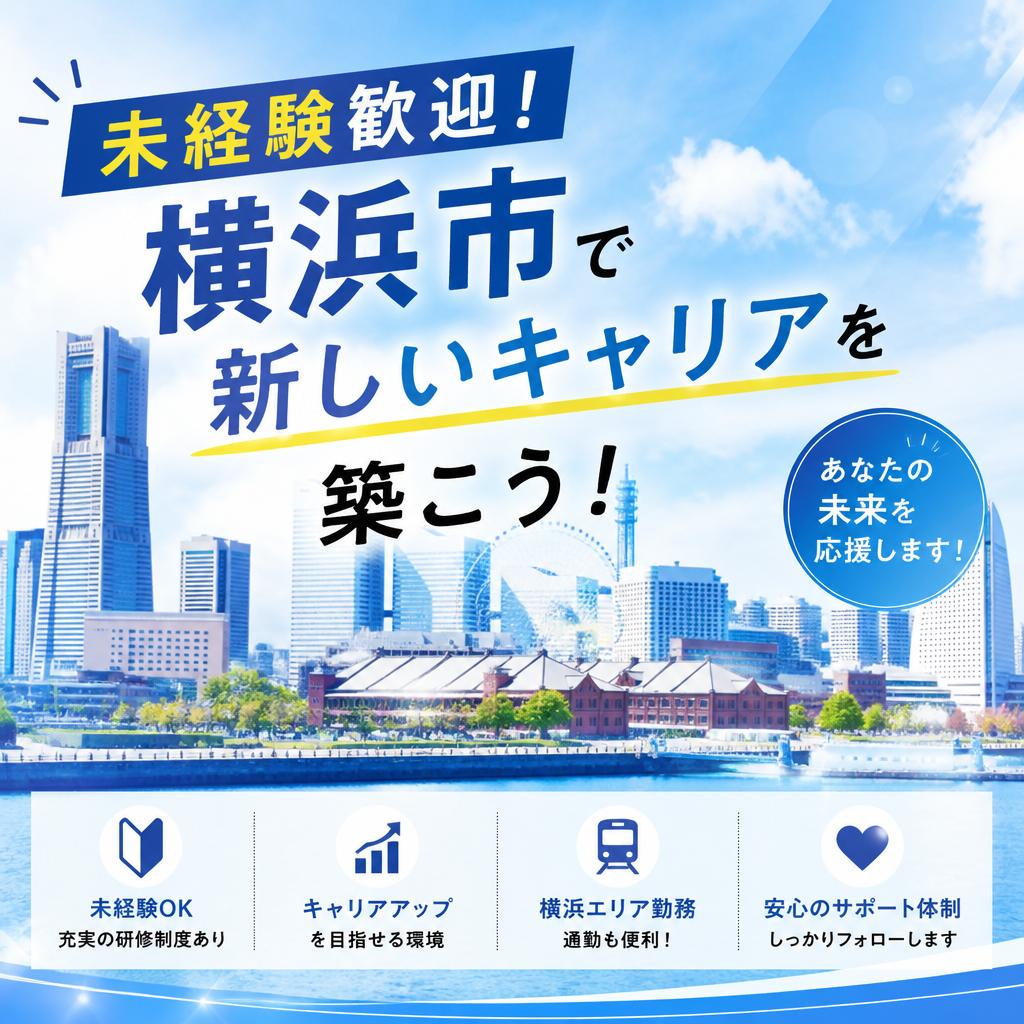 未経験歓迎！横浜市で新しいキャリアを築こう！