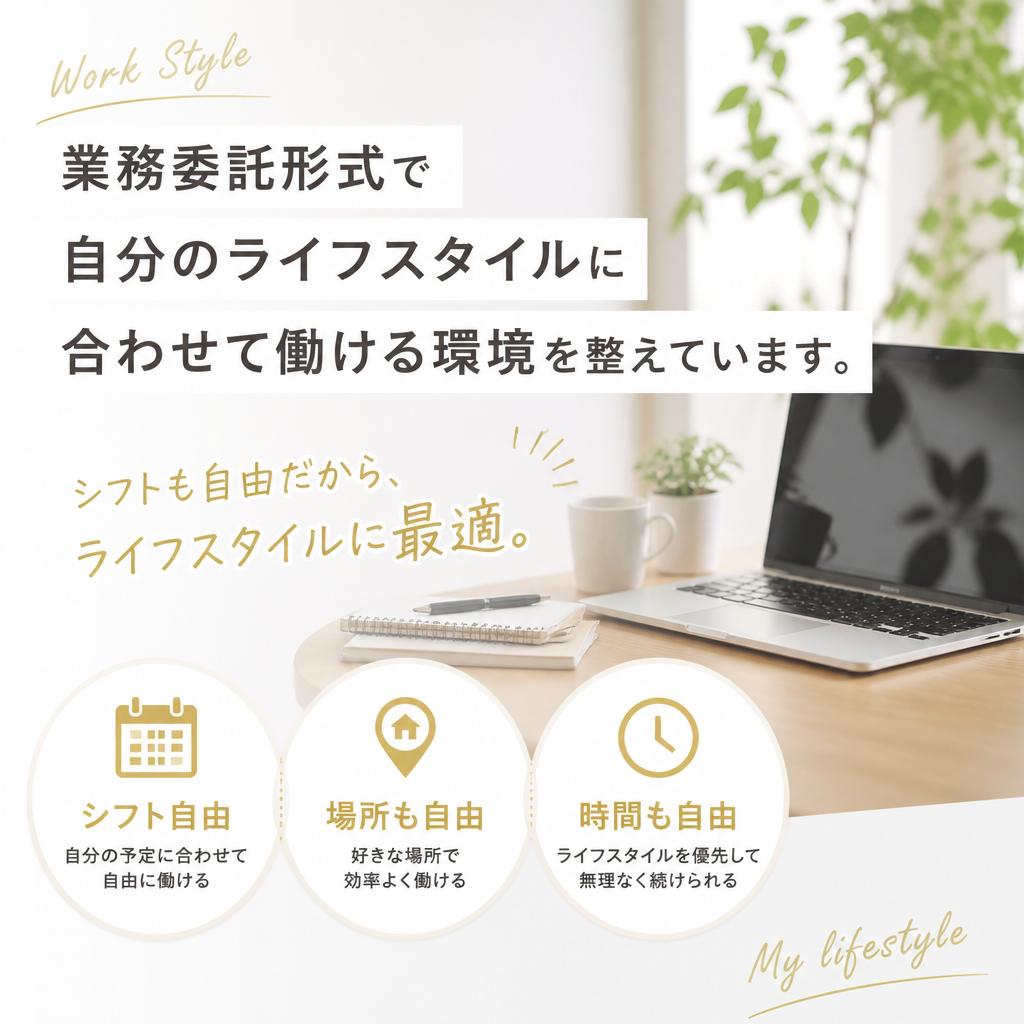 柔軟な働き方が可能