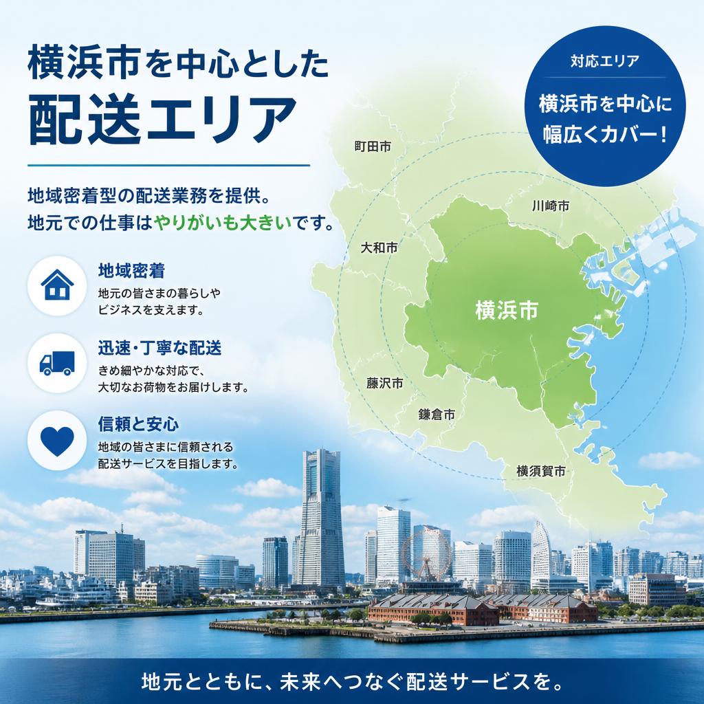 地域密着の配送業務