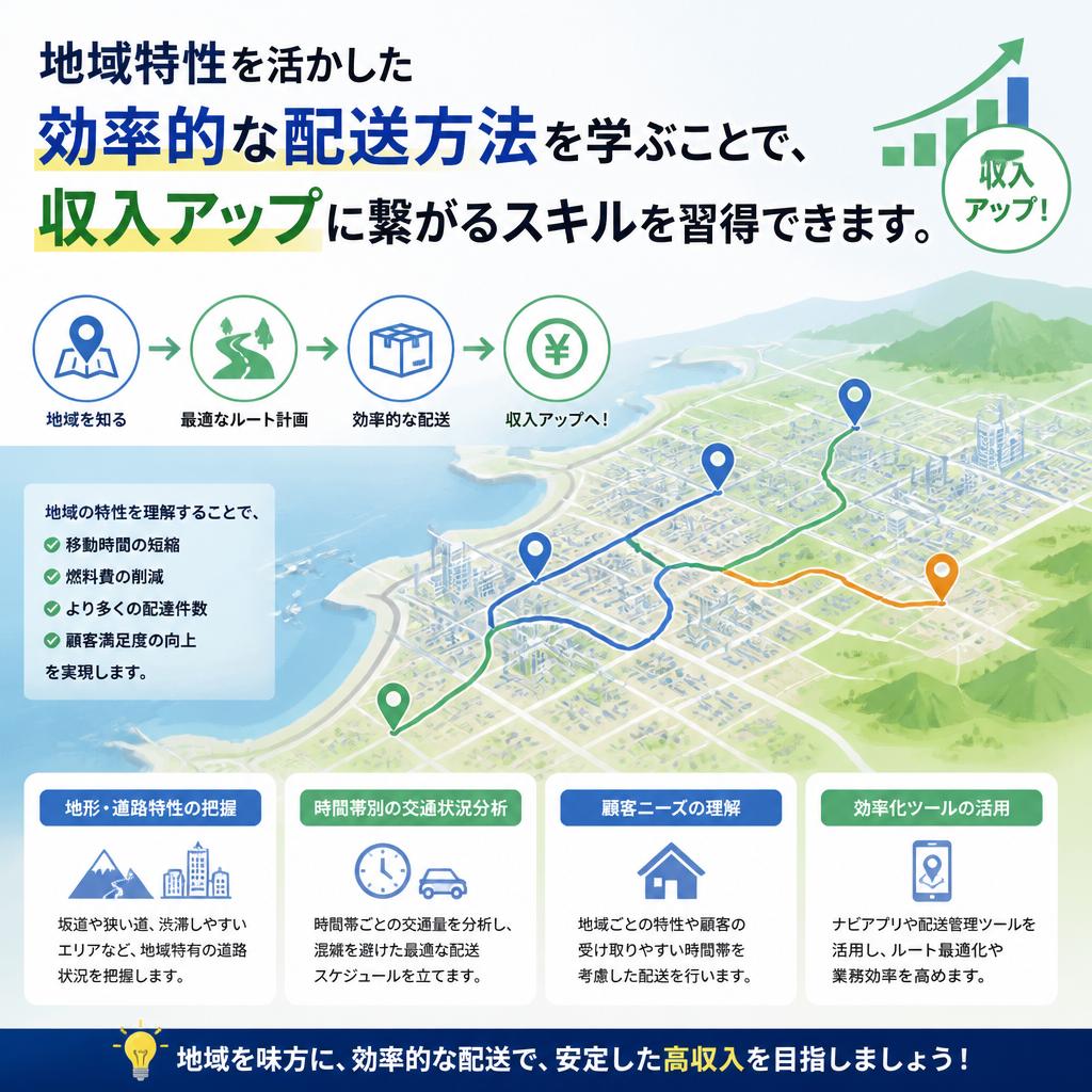 地域密着型の配送サービス
