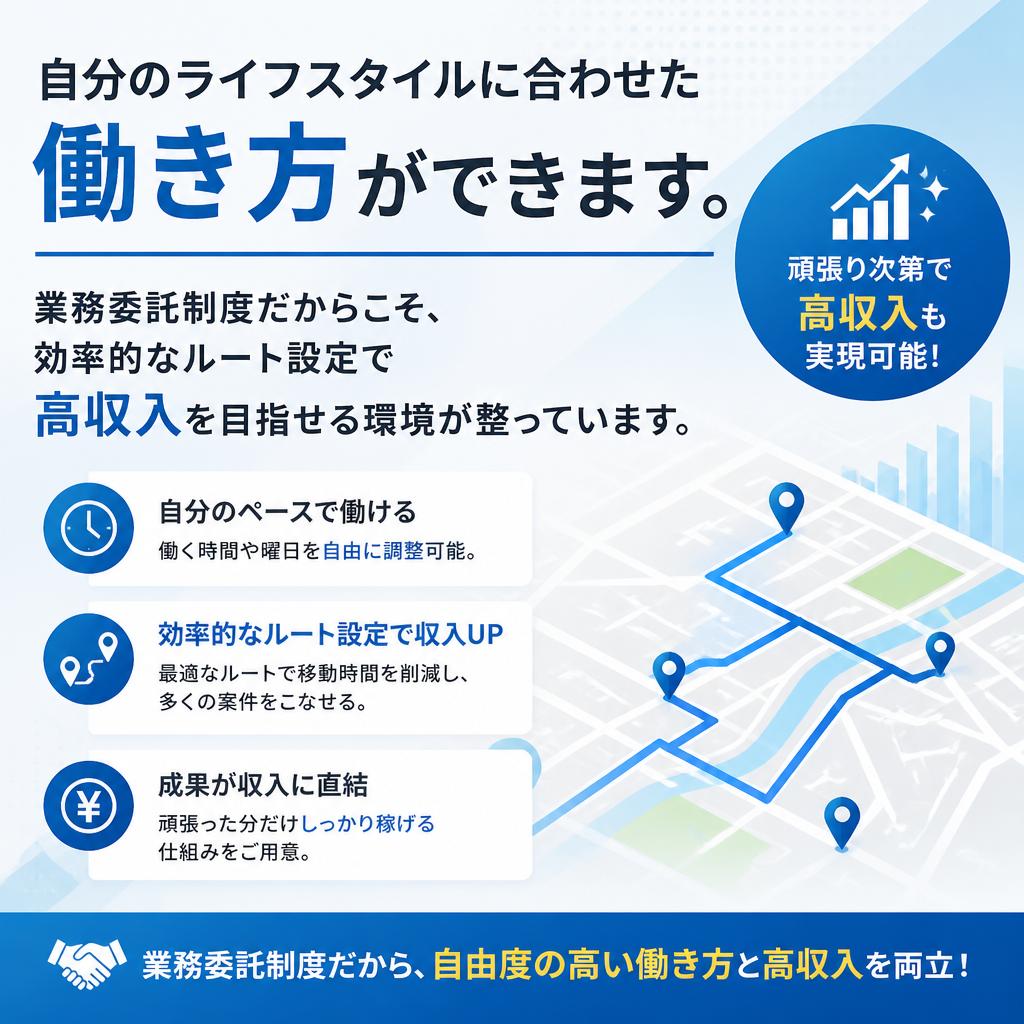 業務委託制度のメリット