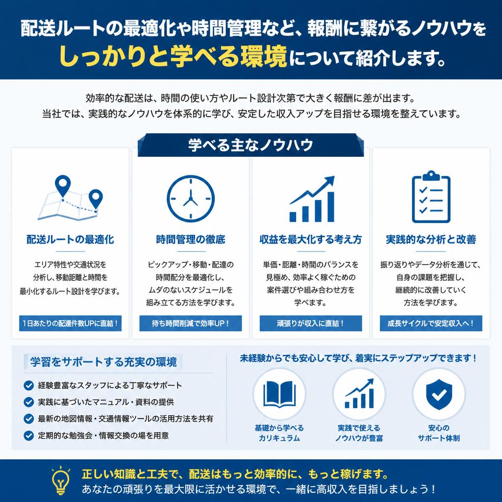 実務を通じたスキルアップ