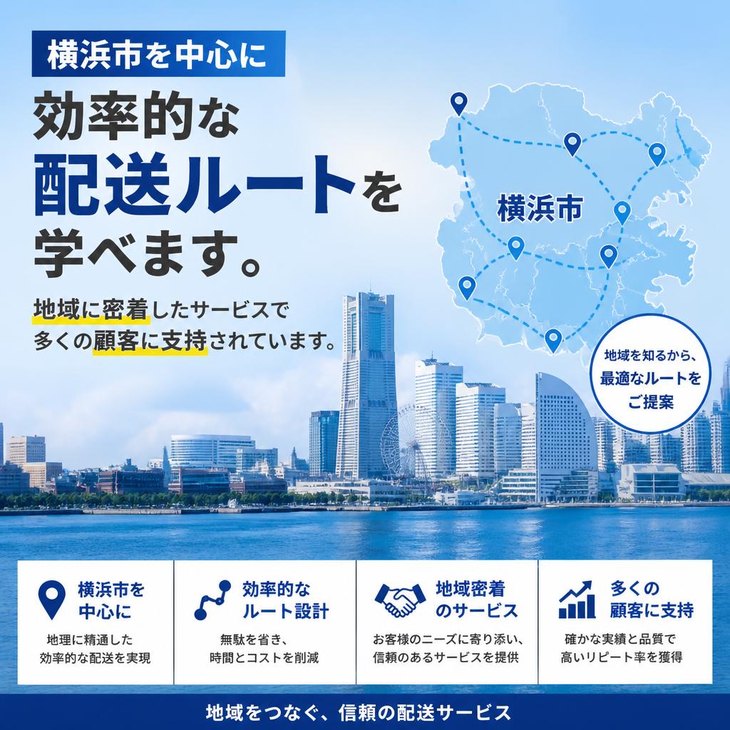 地域特性を活かした配送業務