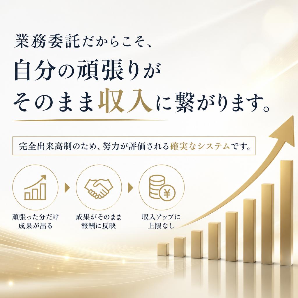 収入アップに直結するシステム