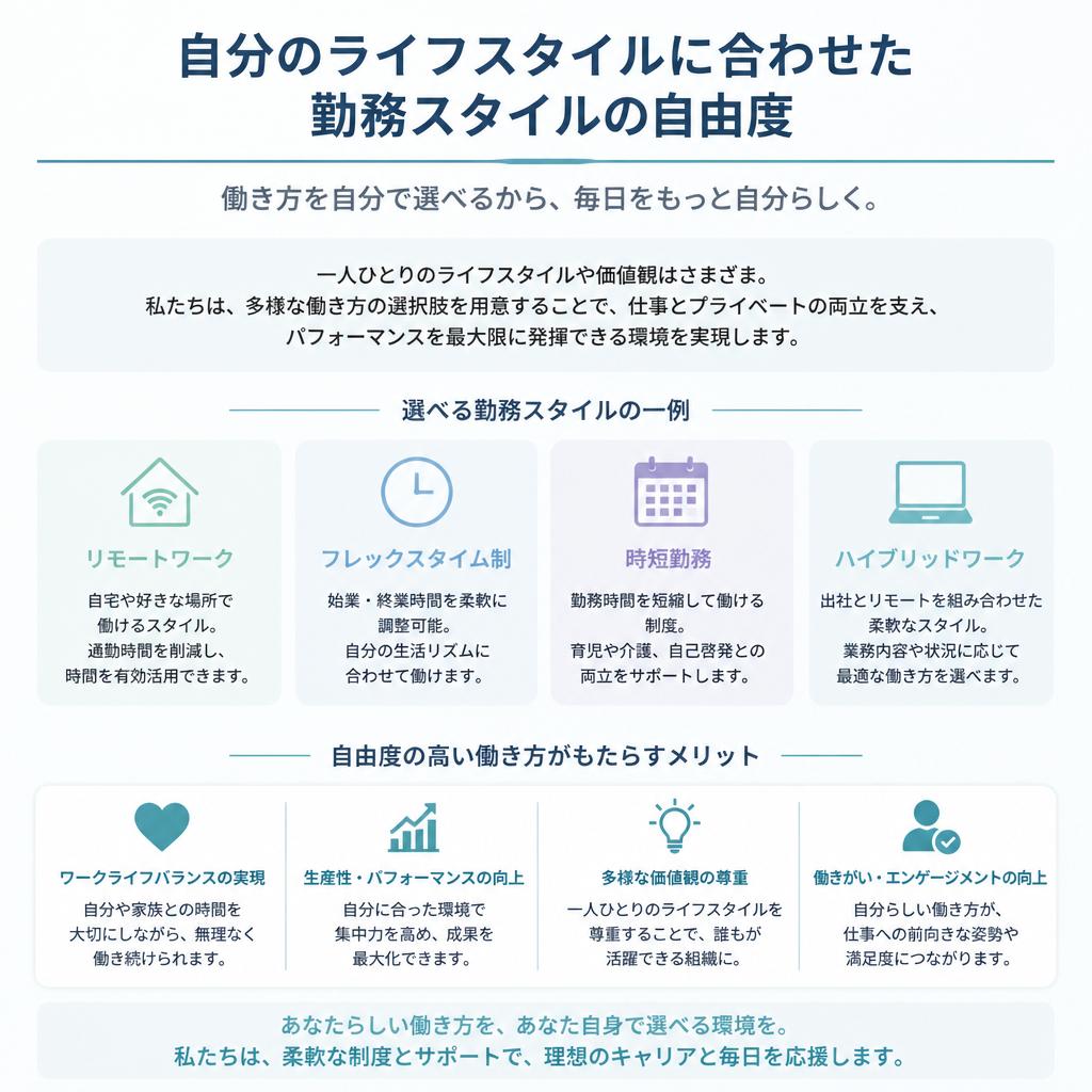 5. 働き方の柔軟性