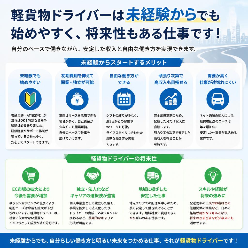 2. 未経験から始めるメリット