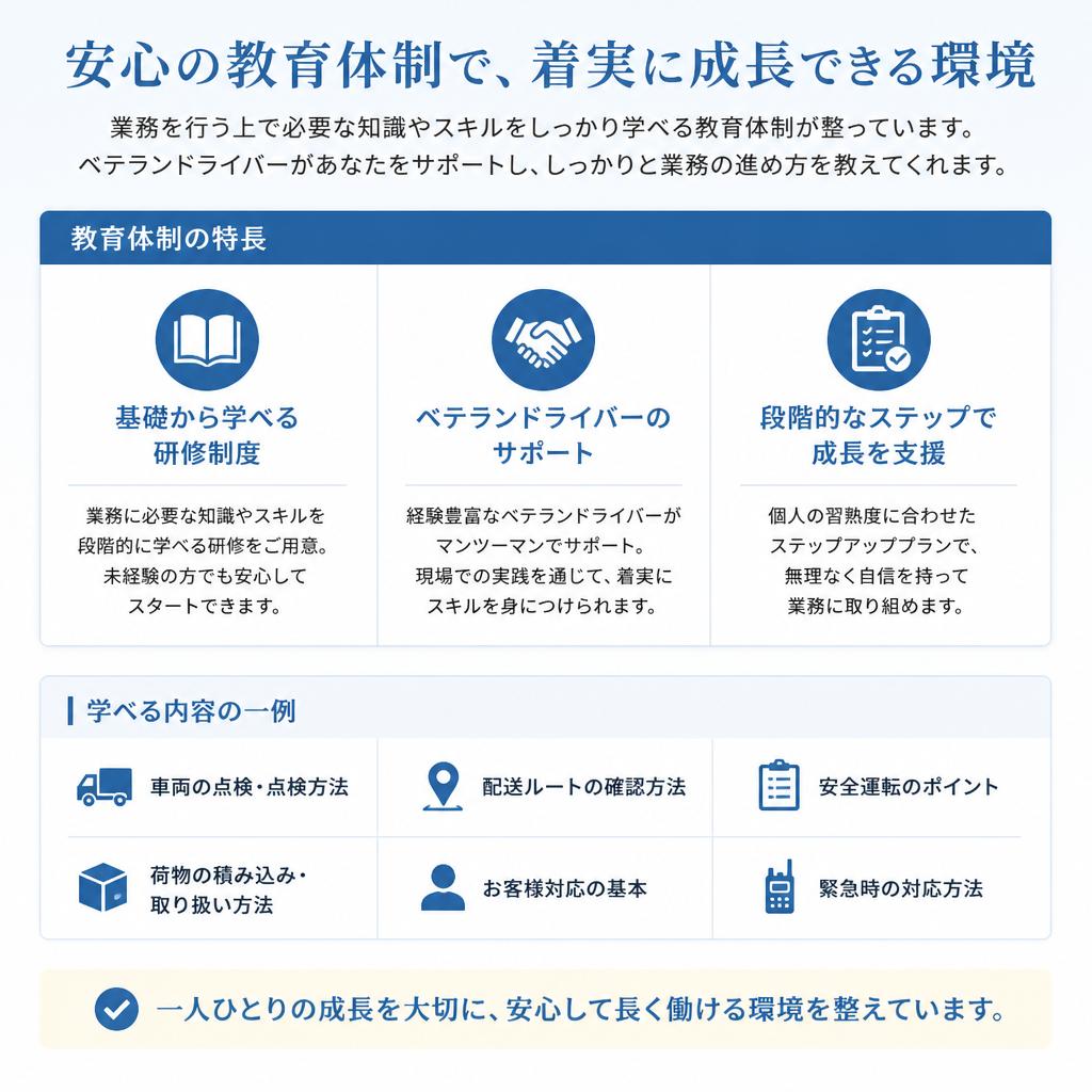 充実した教育制度で安心スタート