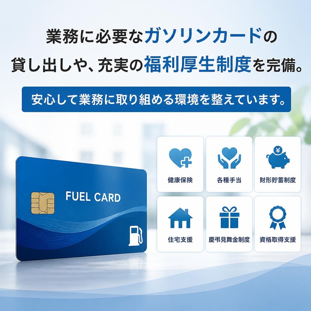充実した福利厚生制度