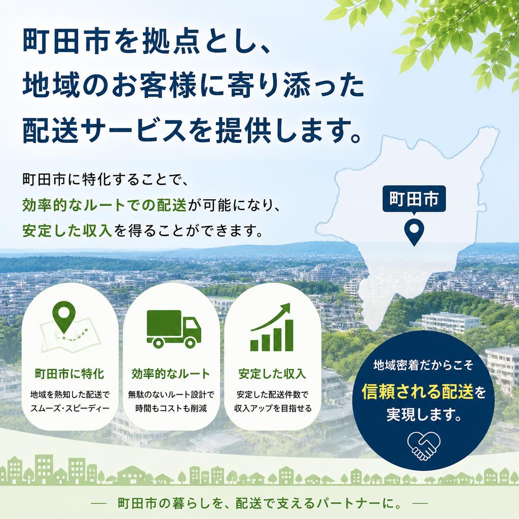 町田市が勤務地！地域密着型の働き方