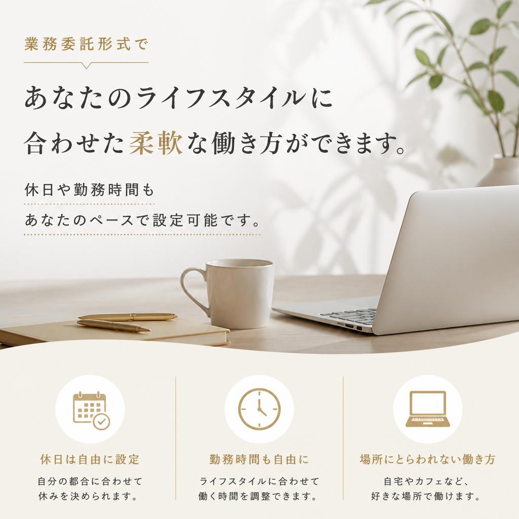 柔軟なシフトで自分らしい働き方