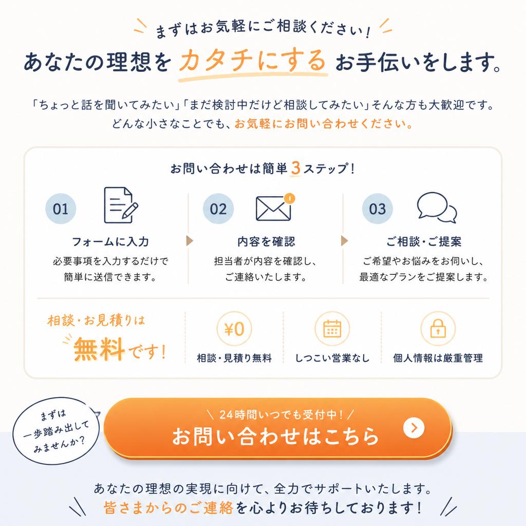 7. 気軽にお問い合わせを！あなたの可能性を広げる第一歩