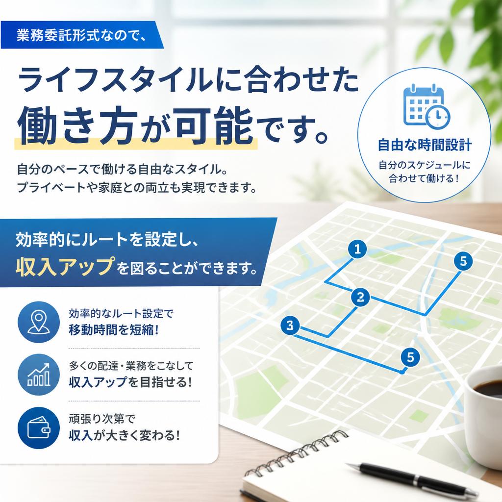 フレキシブルな働き方が可能